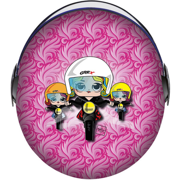 Casco Jet da Bambino Grex G1.1 Artwork Lady Biker
