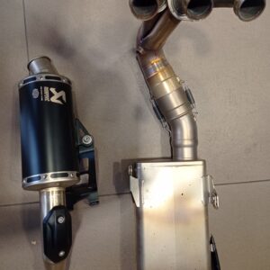 Scarico Akrapovic USATO per Yamaha XSR 900 Euro 5