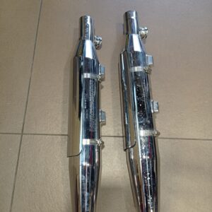 Silenziatori TaperedBaloney Cut Muffler Kit usati per i modelli Harley Davidson Sportster XL 883 del 2006 (2007/2013)
