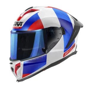 Casco Integrale Givi H503FV Glossy White Blue Red