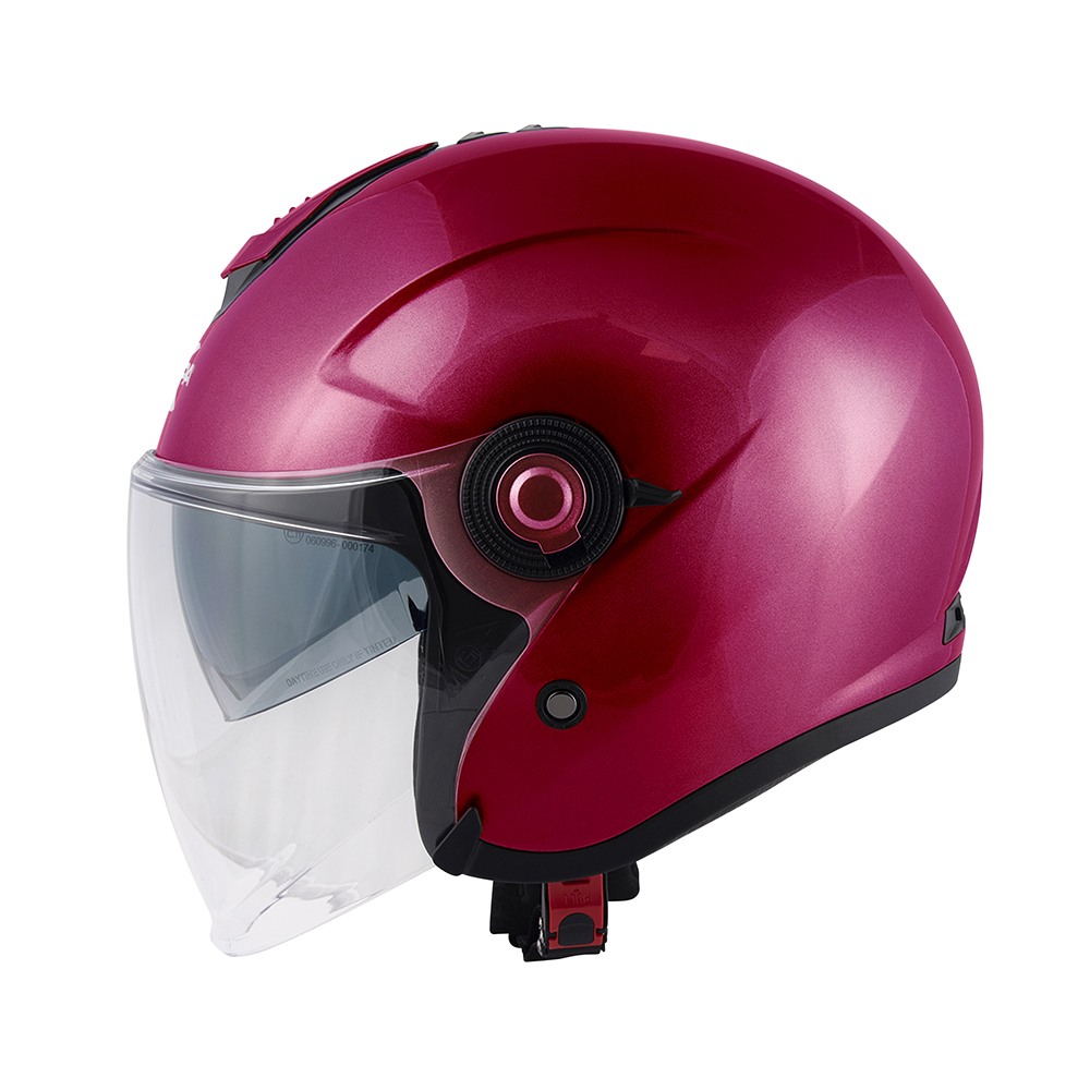 Casco Jet Kappa HKKV35BR Matt Bordeaux - immagine 4