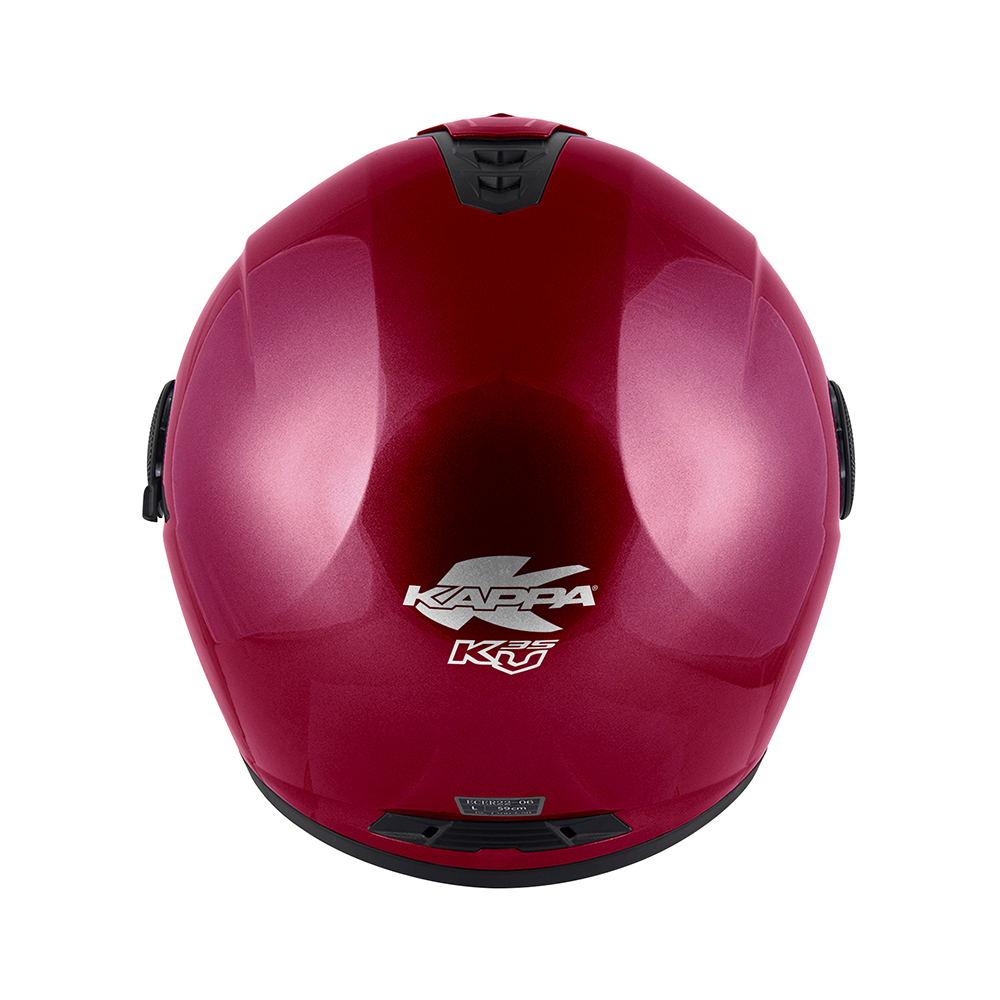Casco Jet Kappa HKKV35BR Matt Bordeaux - immagine 3