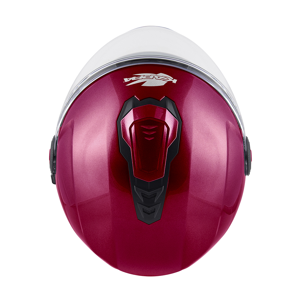 Casco Jet Kappa HKKV35BR Matt Bordeaux - immagine 2
