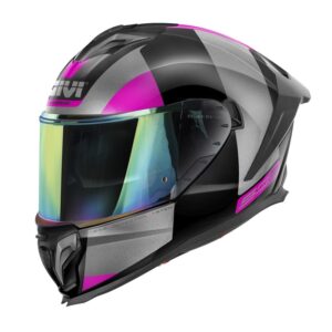 Casco Integrale Givi H503FV Glossy Black Titanium Fucsia