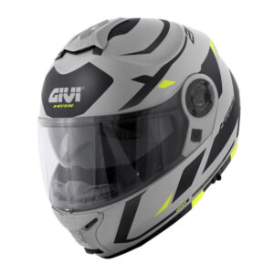Casco Modulare Givi HX21RN Matt Grey Black Yellow