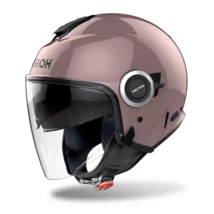Casco Jet Airoh Helyos Color Metallic Rose
