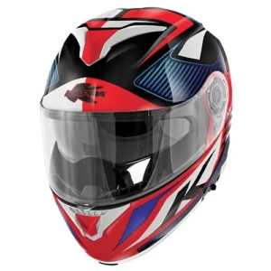 Casco Modulare Kappa HKKV32FM Glossy Blue Red