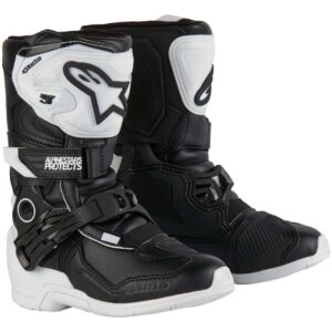 Stivale Enduro da Bambino Alpinestars Tech 3S Black White